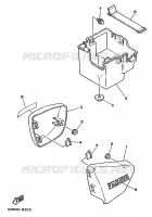 KUIPDEEL DEKSEL   OLIE RESERVOIR voor Yamaha XV250 1994