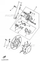 REMKLAUW VOOR voor Yamaha XV250 1994