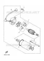 STARTMOTOR voor Yamaha XV250 1994