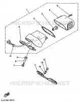 ACHTERLICHT voor Yamaha XV250 1994