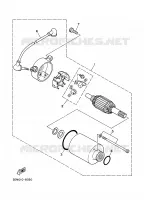 STARTMOTOR voor Yamaha XV250 1994