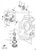 OLIEPOMP voor Yamaha XV250 1995
