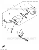 ACHTERLICHT voor Yamaha XV250 1995