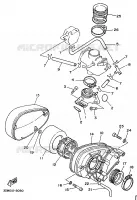 INLAAT voor Yamaha XV250 1996