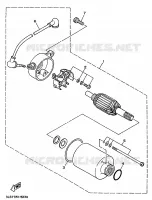 STARTMOTOR voor Yamaha XV250 1996