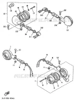 KNIPPERLICHT voor Yamaha XV250 1996