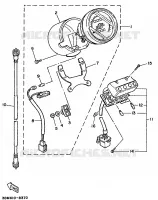 TELLERSET voor Yamaha XV250 1996