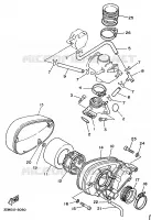 INLAAT voor Yamaha XV250 (15.5KW) 1992