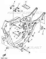 FRAME voor Yamaha XV250S 1997