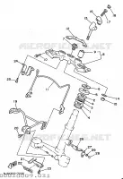 STUUR voor Yamaha XV250S 1997