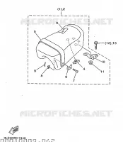 ALTERNATIEF ZADEL voor Yamaha XV250S 1997