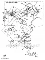 UITLAAT voor Yamaha XV250S 1998