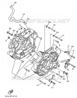 CARTERDELEN voor Yamaha XV250S 1998