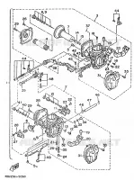 CARBURATEUR  voor Yamaha XV535 1989