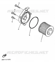 OLIEFILTER voor Yamaha XV535 1990