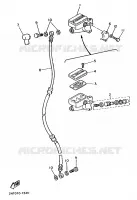 POMP VOOR   HIGH STUUR voor Yamaha XV535 1990