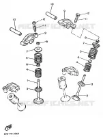 KLEPPEN voor Yamaha XV535 1990