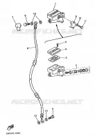 POMP VOOR   HIGH STUUR voor Yamaha XV535 1990