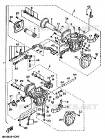 CARBURATEUR  voor Yamaha XV535 1990