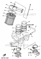 INLAAT voor Yamaha XV535 1993