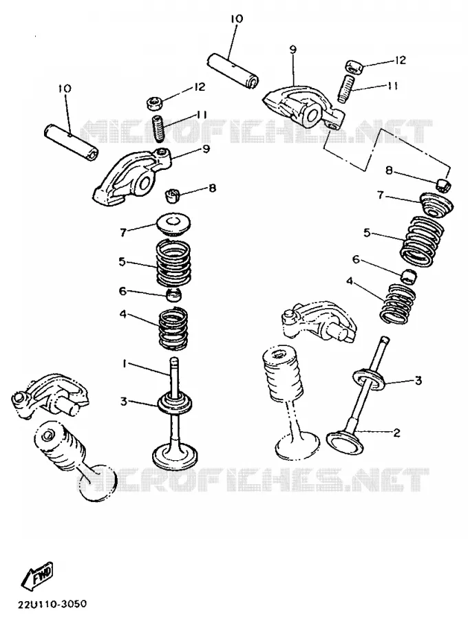 STARTMOTOR KOPPELINGS Yamaha MOTO 535 1994 VIRAGO  XV535