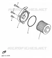 OLIEFILTER voor Yamaha XV535 1994