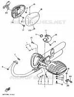 UITLAAT voor Yamaha XV535 1994