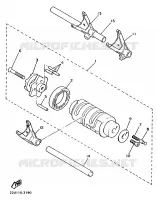SCHAKEL PEDAAL voor Yamaha XV535 1994