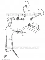 STUUR / KABEL voor Yamaha XV535 1994