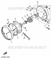 KOPLAMP voor Yamaha XV535 1994