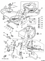 BENZINE TANK voor Yamaha XV535 1997