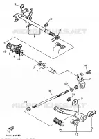 SCHAKEL STANG / PEDAAL voor Yamaha XV535 1997