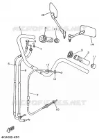 STUUR / KABEL voor Yamaha XV535 1997