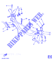 STUURSCHAKELAAR / HEVEL voor Yamaha DT125 1989