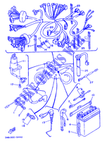 ELECTRISCH 1 voor Yamaha DTE125 1989