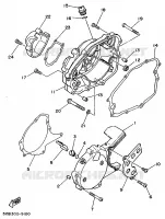 DEKSEL   MOTOR 1 voor Yamaha DTE125 1989
