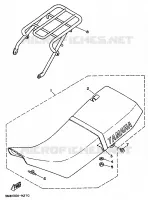 SELLE voor Yamaha DTE125 1989