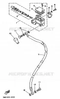 POMP VOOR voor Yamaha DTE125 1989