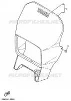 KAP 1 voor Yamaha DTE125 1989