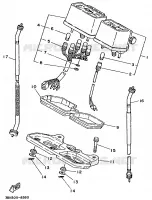 TELLERSET voor Yamaha DTE125 1990
