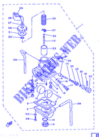 CARBURATEUR  voor Yamaha DT125MX 1986
