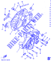CARTERDELEN voor Yamaha DT125R 1989