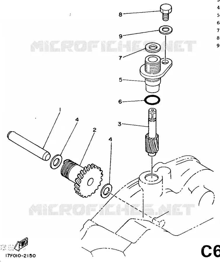 TOERENTELLERAANDRIJVING Yamaha MOTO 125 1989 DTR  DT125R