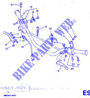 STUURSCHAKELAAR / HEVEL voor Yamaha DT125R 1991