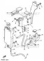 BENZINE TANK voor Yamaha DT125R 1997