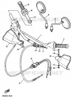 STUUR / KABEL voor Yamaha DT125R 1997