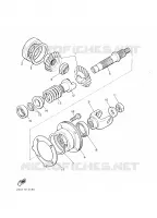 TRANSMISSIE voor Yamaha XV535 2001