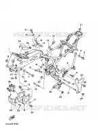 FRAME voor Yamaha XV535 2001