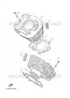 CILINDER voor Yamaha XV535 2001