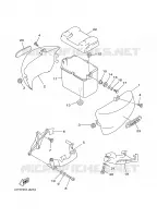 ZIJKUIPDEEL voor Yamaha XV535 2001